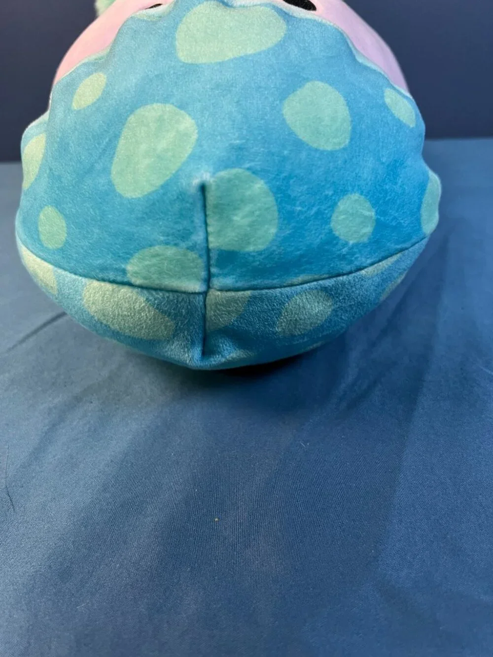 Squishmallows 8” Pyle the Mushroom Plush Purple Body Blue Spotted Cap Teal Belly